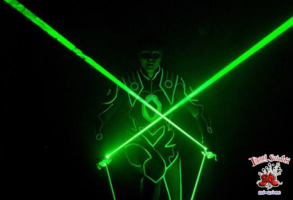 Spettacolo led e laser