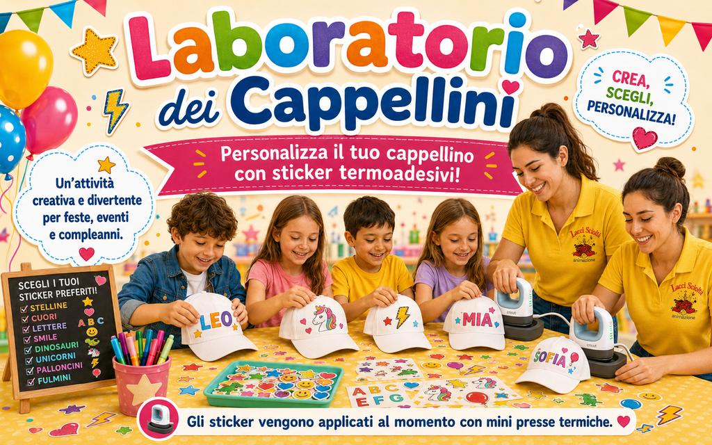 Laboratorio dei Cappelini personalizzato | Lacci Sciolti